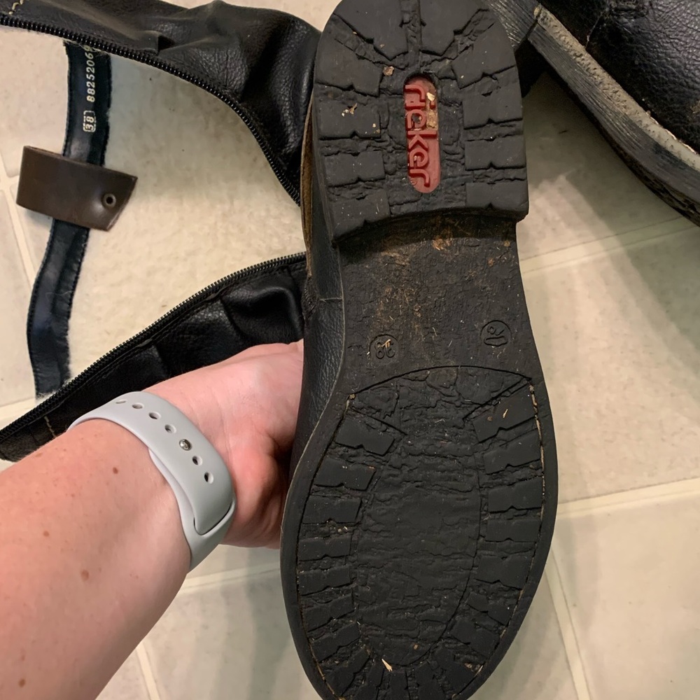 Rieker fleece lined boots - Picture 5 of 5